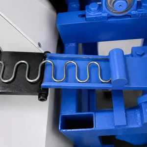 High Speed Automatic Sofa Zig Zag Spring Making Machine