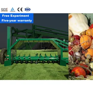 Lane Compost Turner Machine Tractor Manure Compost Machine Compost Manure Making Machine
