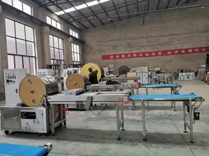 Vietnamese Rice Paper Spring Sheet Rolling Wrapping Maker Samosa Sheet Automatic Lumpia Wrapper Spring Roll Make Machine