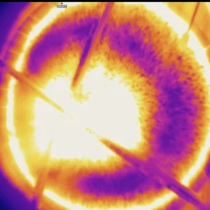 Blast Furnace Infrared CCTV Camera System