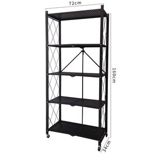 Home Kitchen Furniture Removing Rack Foldable Detachable Kitchen Rack Kitchen Foldable Rack for Storage