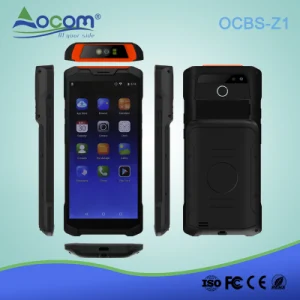5.99 Inch Industrial Logistics Touch Screen Android Rugged Handheld PDA Barcode Scanner