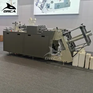 High Speed Automatic Paper Lunch Box Making Machine Disposable Food Container Pizza Hamburger Box Machine