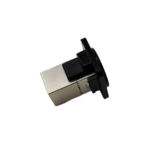 CAT6A Shielded RJ45 8P8C Female-to-Female Network Connector Module