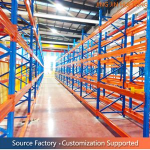 Customized in Size and Color, This Heavy-Duty Storage Racking Works with Warehouse Rack and Pallet Racking Systems, Including a Stack Rack Option.