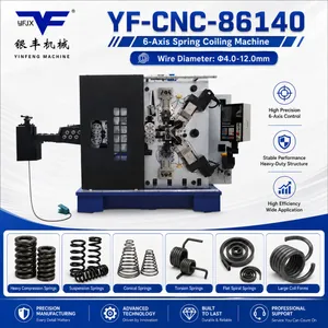 High Precision Compression Spring Coiler Automatic Spring Manufacturing Machine