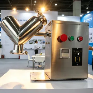 Compact Lab Mixer Machine with Digital Timer Efficient Dry Powder Mixing Machine