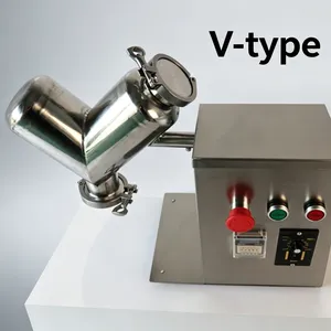 Compact Lab Mixer Machine with Digital Timer Efficient Dry Powder Mixing Machine