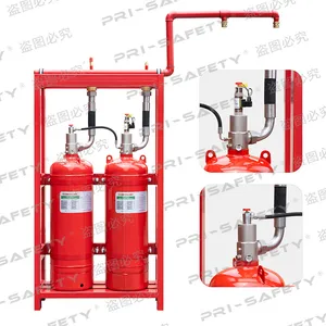 FM200 Clean Agent Fire Suppression System for Data Center Computer Rooms Electrical Hfc227ea Fire Protection System