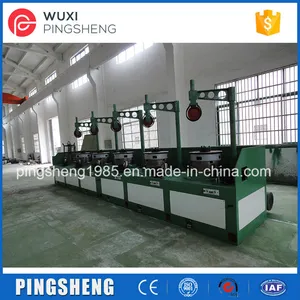 Multi Capstans Straight Line Horizontal Wire Drawing Machine Lw