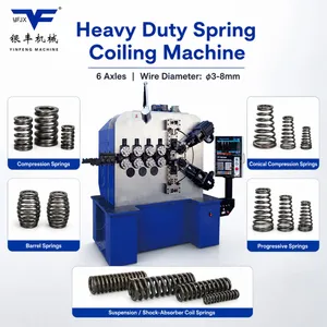 Coil Spring Super Creep Resistance Compression Spring Resistant to Ultra-High Temperatures Metal Spring Making Machine