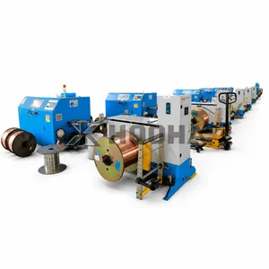 High Precision Cable Wire Stranding Machine PLC Control Cable Making Machine