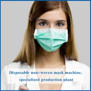 Disposable Face Mask Machine Spot Ultrasonic Inner Earloop Welding Making Machine