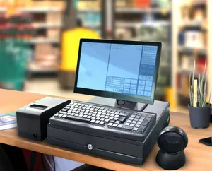 Aluminul All in One PC Touch Moniter Touch Screen POS System