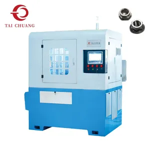 Full Automatic Double Spindle Nut Tapping Machine with Independent Spindle Operation Control System