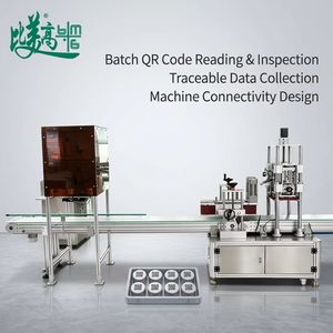 Automatic Carton Serialization and Aggregation System with Qr Code Coding, Data Collection and Anti-Counterfeiting Track & Trace Machine for Packaging Line
