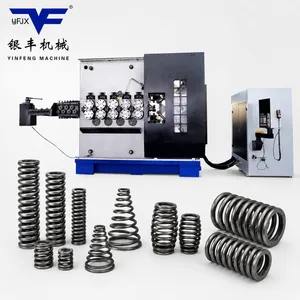 Steel Coil Compress Force Spring Spring Compression Spring Making Machine