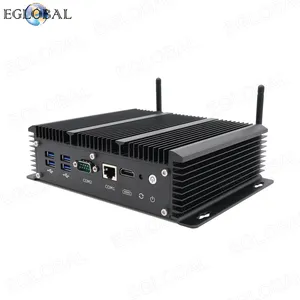 Eglobal Rugged Mini Router Small Mini PCS Embeded Computer for Emedia Delivery Programs Transaction Kiosks