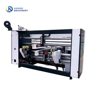 Double Piece Semi-Auto Box Stitching Machine Carton Box Stitcher Machine