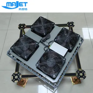 Temperature Control Raised Floor AC Four-Fan Unit System