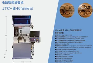 Joint CNC Spring Coiling Machine Special Making Wave Spring