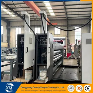 Computer Controlled Alignment Tracking Registration Compensation Function Pizza Carton Printing Machine