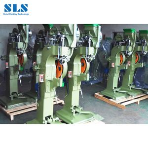 Manual Hand Type Pneumatic Rivet Press Riveter Plastic Riveting Machine