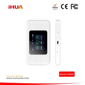 High-Speed WiFi6 Mifi Router with 2.4-Inch Touch Screen Display