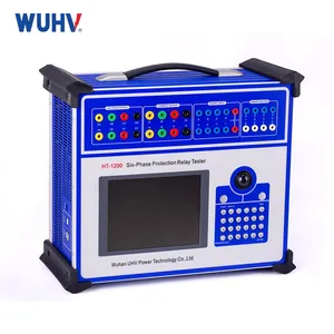 Uhv-1200 Best Quality Six Phase Current Injection Protection Relay Test System