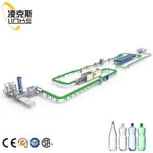 One-Stop Production Processes Multi-Function Integration Washing Filling Capping Labeling Machine
