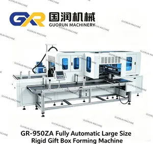 Fully Automatic One-Step Forming Machine for Book-Shaped Boxes and Rigid Boxes