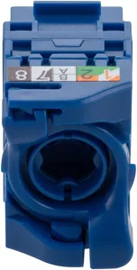 CAT6A RJ45 Ethernet Network Structured Cabling Module Keystone Jack
