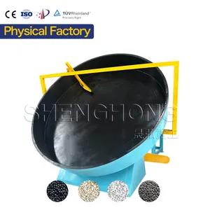 Disc Type NPK Compound Organic Fertilizer Pellet Making Rounding Machine Granulator