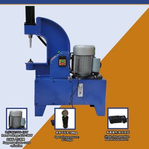 Sitting Down to Operate The Low-Profile Riveting Machine for Riveting Rivets