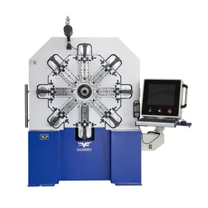 Programmable Time Saving 12-Axis Camless Automatic Spring Machine for Electronic Switch Contacts