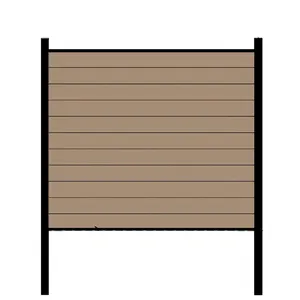 High-Quality Landscape Railing and Privacy Screen Composite Fencing System