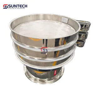 Industrial Vibrating Sieving Corn Rice Flour Screen Machine System