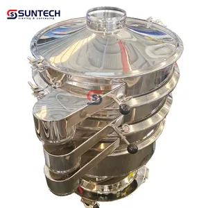 Industrial Vibrating Sieving Corn Rice Flour Screen Machine System