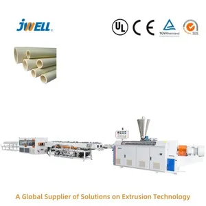 Jwell Sch40 Sch80 ISO ASTM European Standard PVC Pipe Machine with Automatic U/R Rectangular Type Belling Socketing Machine