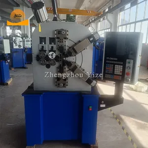 Automatic Long Compression Coil Oil Seal Spring Making Machine Pagoda Wave Pressure Spring Manufacturing Machine