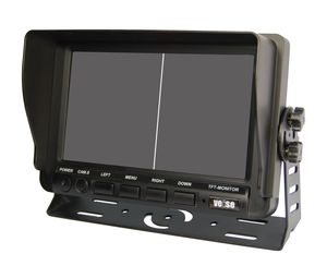 Truck School Bus Night Vision Ahd Camera 7 Inch Rear View Monitor Monitoring System