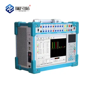 Intelligent Three Phase Relay Protection Test System with State Sequence Simulation
