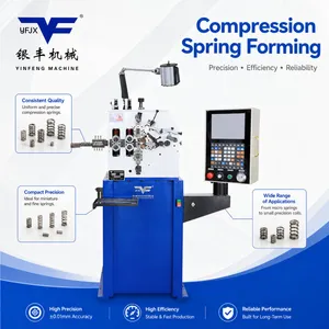 Micro Keyboard Spiral Steel Small Compression Spring Making Machine