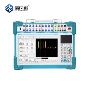 Intelligent Three Phase Relay Protection Test System with State Sequence Simulation