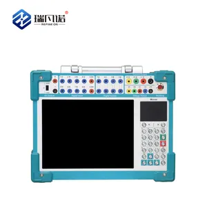 Intelligent Three Phase Relay Protection Test System with State Sequence Simulation
