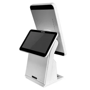 15.6" Ordering Machine Desktop Computer Single Double Retail POS Touch Screen Monitor All in One POS System