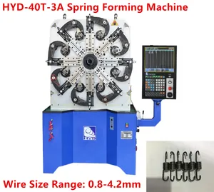 CNC Clam Spring Making Machine High Speed Spring Forming Machine