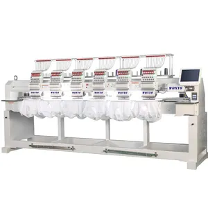 Used Computerized Mixed Rhinestones Embroidery Machine Shuttle