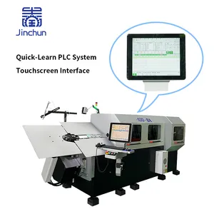 Next Gen 6mm Automatic Spring Making Machine with Touch Screen Control Wire Bending Machine 3D Wire Bending Machine