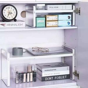 Modern Metal Retractable Tabletop Display Racks Spice Rack